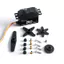🔥servo rc đồ nâng cấp xe rc Digital Mangniu 128 MN128 25g Bánh lái bằng kim loại 6,5kg Bánh răng kim loại kỹ thuật số mô-men xoắn cao Phụ kiện bánh lái