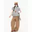 Áo sơ mi ngắn tay kẻ sọc xanh cổ điển Hàn Quốc dành cho nữ phong cách Preppy Áo sơ mi ve áo hẹp đẹp Top phù hợp