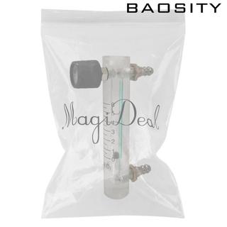 Đồng hồ đo lưu lượng một pha oxy Air Đồng & Thủy tinh có van điều khiển 0,1-1L