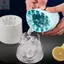 GIL Xô Đá, Xi Lanh Khuôn Đá Có Thể Tái Sử Dụng, Silicon Di Động Nhanh Đông Lạnh Cốc Đá Mùa Hè DIY Tủ Lạnh Máy Làm Đá