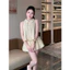 Set áo thô mềm cổ sen bèo Kèm chân váy Xoè BYJOLIE TL