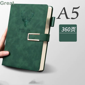 Tạp chí GREA, Kế hoạch chương trình nghị sự Máy tính xách tay A5 dày, Ghi chú sáng tạo Sáng tạo Văn phòng phẩm trường học Xuất hiện cao