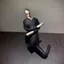PS1 Hannibal Lecter Plushie Có Thể Uốn Cong Dây Khung Sang Trọng Búp Bê Ngộ nghĩnh Meme Đồ Chơi Nhồi Bông SP1