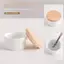 COD Nail Brush Cleaner cup với thép không gỉ lưới cơ sở và nắp