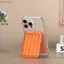KIKIN Có Thể Điều Chỉnh Góc Điện Thoại Từ Tính Đế Hút Silicon Có Thể Gập Lại Thiết Kế Khe Cắm Thẻ Chức Năng Bao Gồm Cho Điện Thoại