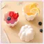 JRP 1 / 4 Cái Pudding Khuôn Máy Nướng Có Thể Tái Sử Dụng DIY Thạch Pudding Khuôn Bánh Thạch Nhựa Khuôn Dụng Cụ Nướng Bánh Khuôn Bánh Mì JRP