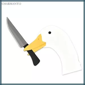 Char Mới Lạ Gương Miếng Dán 3 Inch PVC Hoạt Hình Trắng Geese Decal Cho Gương Chiếu Hậu Cửa Sổ Laptop Và Tự Động Trang Trí