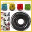 GUSTAVA 1 Gói Vòng chữ O cao su, Dụng cụ sửa chữa Vòng đệm đồng hồ 0,5 / 0,6 / 0,7 / 0,8mm, Cao su chống nước bằng cao su bền bỉ cho thợ đồng hồ