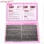 Lông mi giả AFTEROF, Phong cách Wispy Kiểu dáng tự nhiên Lông mi giả chồn, Thiết kế cụm lâu trôi Bond và Seal DIY Lash Extension Kit Eye Lash Extension