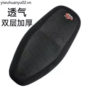 Xe Điện Đệm Ghế Xe Máy Thoáng Khí Lưới Mới Tổ Ong Dày Chống Nắng Takeaway Bốn Mùa Giải Trí Đa Năng Mở Rộng