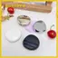 Hộp đựng nước hoa rắn GUSTAVA, Hộp đựng du lịch có thể xoay rỗng, Hợp kim kẽm DIY Xoay mở Đóng Chai có thể thay thế Mỹ phẩm