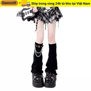 ESSENCEH Tất Dài, Móc Dệt Kim Chân Ấm Áp, Chống Lạnh Chân Ấm Tất Thu Đông