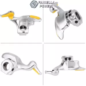 Đầu vịt đổi lốp FANIELLAPOWELL, mạ điện bằng tay áo bảo vệ bằng Nylon Đầu vịt, Công cụ tháo gắn bánh xe ô tô đa năng chống gỉ 28MM / 30MM