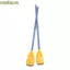 Thuyền Oar, Mái chèo thuyền Kayak có đệm 120cm, Lưỡi gấp 2 lưỡi dao nhựa di động Mái chèo bằng kính thiên văn chèo thuyền