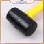 Búa vồ cao su đàn hồi POWER 2LB có tay cầm bằng sợi Mỹ cho thợ gạch lát sàn Công nhân da và các dự án gỗ.