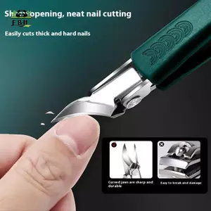 Kẹp Móng Tay Nhọn Siêu Nhọn Chống Bắn Thi Cắt Móng Chân Kìm Móng Chân Kéo Móng Chân Kìm Móng Chân Kìm Dụng Cụ Chăm Sóc Móng Tay EMKK
