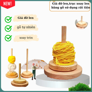 Đế Xoay Len, Giá Đỡ Cuộn Len, Dụng Cụ Xả Len, Chống Rối Len