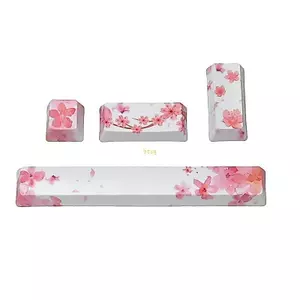 Btsg 4 Phím PBT Năm Mặt Nhuộm Subbed Keycaps OEM Profile 6 25 Space ESC Nhập Mũ Chìa Khóa Cho Bàn Phím Cơ DIY