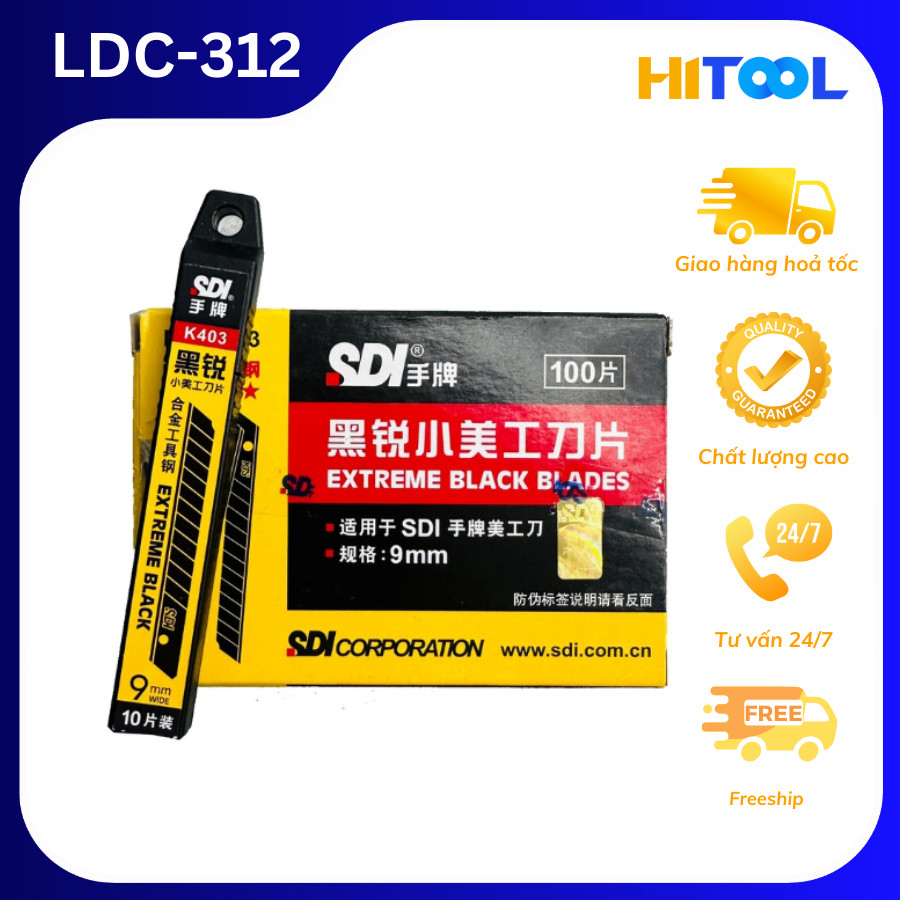 Hộp  200 lưỡi dao trắng chuyên dụng A100 công nghệ Nhật Bản cắt phim cách nhiệt, decal, ppf dán xe ô tô