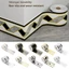 Tấm ốp chân tường tự dính SUNKISSD, Chất liệu PVC Tấm đế dày chống thấm nước, Họa tiết đá cẩm thạch Thiết kế tự dính Tính năng có thể tháo rời Ván lót PVC