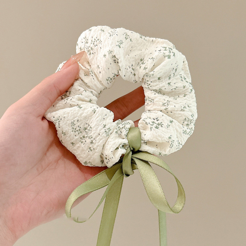 Dây buộc tóc ruột gà phong cách Hàn Quốc, ngọt ngào, chất liệu da cao cấp