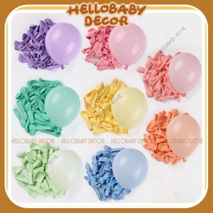 Set bóng Pastel 25cm trang trí sinh nhật - lễ hội - tiệc tùng - đám cưới - studio