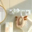 NORDICLIFE Băng Đô Bảo Quản Tự, Đa Năng Không Chui Đầu Scrunchies Giá Để Đồ, Kẹp Tóc Treo Tường Bảo Quản Vòng Tóc Phụ Kiện Tóc Người Tổ Chức