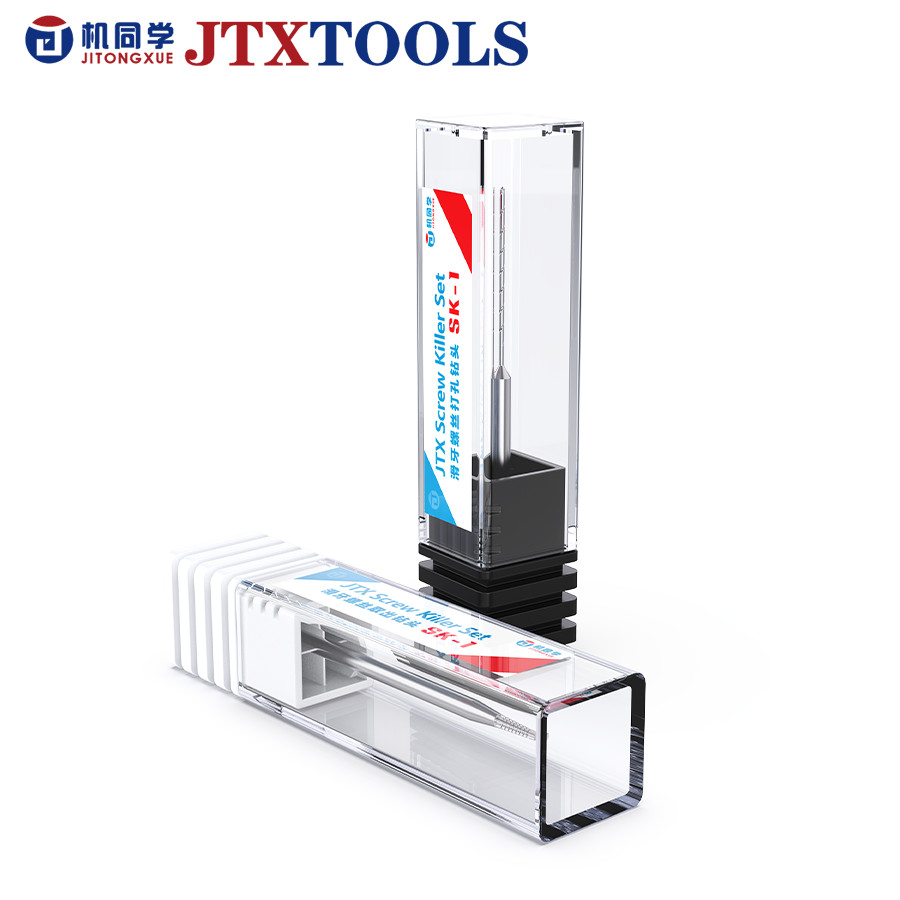JTX SK-1 Vít Killer Set Chuyên Nghiệp Vít Extractor Cho iPhone Điện Thoại Di Động Sọc Mài Nhanh Loại Bỏ Vít Dụng Cụ