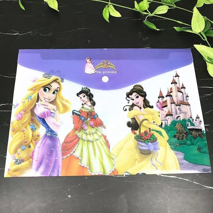 Combo 5 cái bìa nút đựng hồ sơ khổ A4 họa tiết hoạt hình (hàng loại 1 dày đẹp)