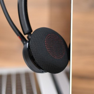 STABFOAM 1 Cặp Đệm Tai Nghe, Miếng Đệm Tai Nghe Lưới Bóng Đá Thay Thế, Cho Plantronics BT600 BlackWire 7225 5200 5210 5220 Voyager 4320 4310 4220 4210 Focus B825