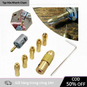 Đầu Kẹp Khoan Mini Cho Mô Tơ 775 Trục 2.35mm 3.17mm Hợp Kim Bền, Dễ Gắn Mũi Khoan