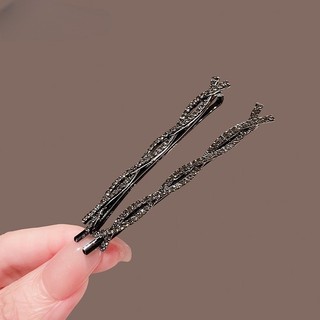 SET CLIP TÓC CAO CẤP MAUROPOLI - MÀU ĐEN PHONG CÁCH, BAO GỒM CLIP PHẲNG CHO TRÁN VÀ HAI BÊN
