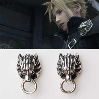 Misa Hot Game Final Fantasy Cloud Strife Sói Bông Tai Dành Cho Nam Nữ Quà Tặng
