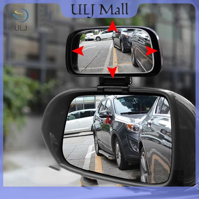 Gương chiếu hậu ô tô ULJ lồi góc rộng có thể điều chỉnh, hỗ trợ đỗ xe an toàn