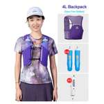 AONIJIE MB-4L 8L 12L Áo Vest Chạy Bộ Tím cho Nam Nữ, Tích Hợp Túi Nước với 2 Chai - Phù Hợp Đi Xe Đạp, Leo Núi và Chạy Bộ Đường Dài — ảnh 2