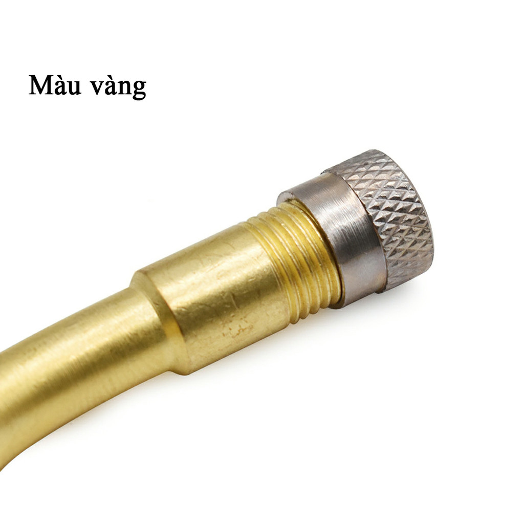 MB6 Đầu nối dài van bơm hơi 90 độ tiện dụng cho xe hơi, xe máy(1 cái) MALAN