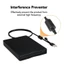 Ổ đĩa FDD gắn ngoài di động 3 5 có đầu đọc đĩa mềm USB và USB C để truyền dữ liệu dễ dàng