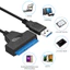 Cáp SATA Sang USB 3.0 Gắn Ngoài Ổ Cứng SSD/HDD 2.5 Inch, Chuyển Đổi Tốc Độ Cao, Hỗ Trợ Hot Swap