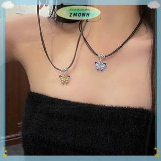 ZMONH Phong Cách Trung Hoa Thời Trang Retro Dây Vòng Cổ Hoa Mặt Trăng Khóa An Toàn Mặt Dây Chuyền Vòng Cổ Nữ Vintage Trang Sức