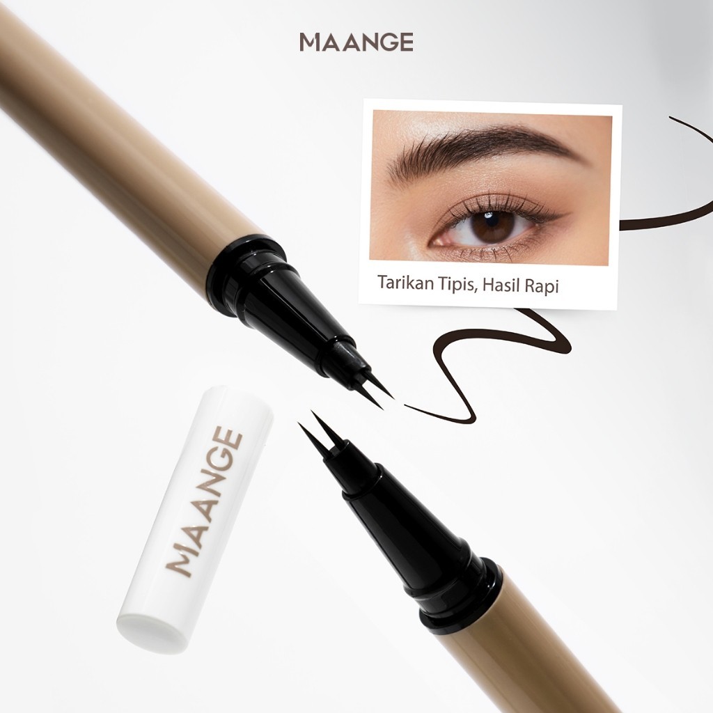 Bút Chì Kẻ Mày Phẩy Sợi 3D MAANGE Giúp Lông Mày Đậm Và Đẹp