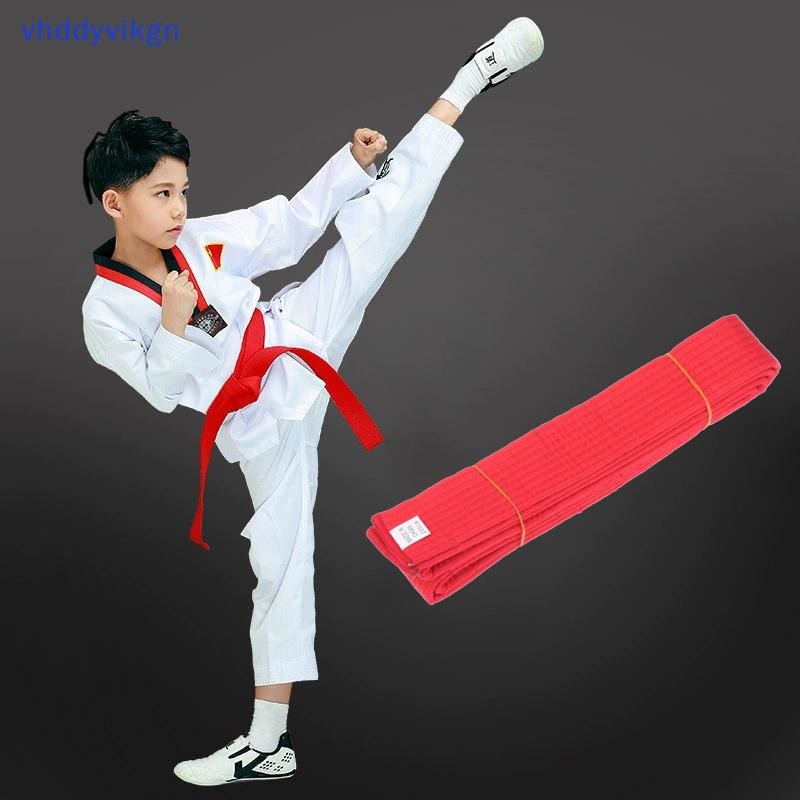 Vòng đai thắt lưng võ thuật Taekwondo ITF, chất liệu cotton, phù hợp với các môn như Karate và Judo