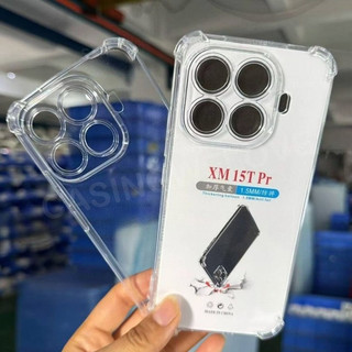 Ốp Điện Thoại Cho Xiaomi 15T 17T Pro 15 T Pro Ultra 4G 5G 2025 Ốp Lưng Chống Sốc Trong Suốt Silicon Mềm TPU Vỏ Điện Thoại Chống Sốc