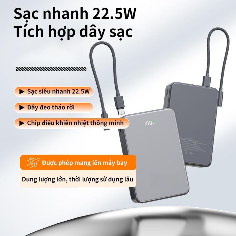 sạc dự phòng D082 Chính Hãng TAIPULING , Hỗ Trợ Sạc Không Dây,Củ Sạc có chứng nhận ,BH 12 Tháng