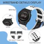 Dây đeo silicon phù hợp nhanh 26mm tương thích với Garmin Fenix 8 7X 6X Pro 5X Plus không có vòng hở vòng đeo tay thể thao