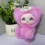 HK1 Thú Cưng Dễ Thương Gia Đình Lông Búp Bê Mặt Dây Chuyền Mini Sang Trọng Hình Túi Thời Trang Treo Trang Trí Món Quà Đáng Yêu KH1