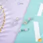 Thời Trang Thép Titan Unisex Nam Nữ Bóng Tròn Pha Lê Zircon Tai Bông Tai Thời Trang Sáng Bóng Sụn Xuyên Trang Sức Mới