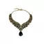 Baroque Cổ Đen Vàng Khí Quyển Zircon Vòng Cổ Bộ Bông Tai Trung Cổ Bữa Tối Cưới Cô Dâu Trang Sức Tinh Tế 2026-6-11