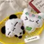 SRVN Hoạt Hình Hình Thỏ Gấu Trúc Sang Trọng Mặt Dây Chuyền Móc Khóa Kawaii Thời Trang Móc Khóa Dành Cho Nữ Bé Gái Phụ Kiện Mặt Dây Chuyền Bapa Dễ Thương.