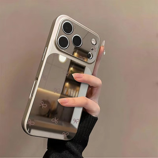 Ốp Điện Thoại Gương Nơ Nhiều Màu Sắc Cho Redmi A7 Pro A5 A3 A2 A1 Turbo 4 Pro K90 Pro Max Acrylic Gương Trang Điểm Chống Sốc
