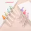Bộ 7 Chai Nhỏ Giọt Mini Di Động Có Thể Đổ Lại 1 / 2 / 3 / 5ml Lọ Thủy Tinh Màu Macaron Trống Có Thể Tái Sử Dụng Hộp Đựng DIY